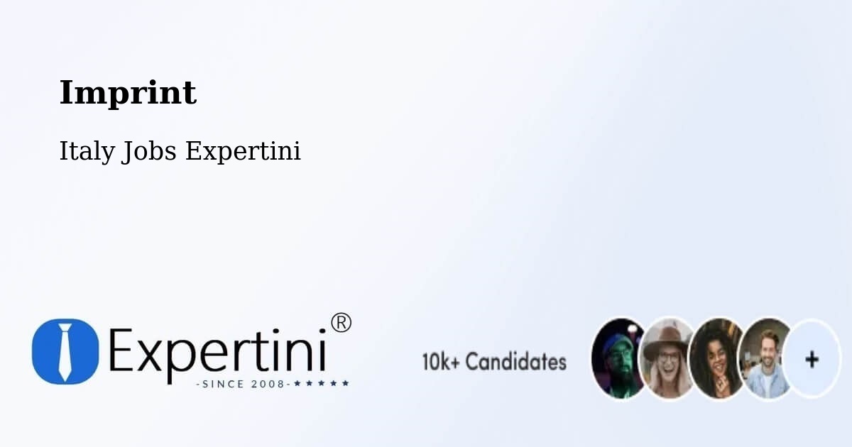 Imprint – Ispra - Italy Jobs Expertini