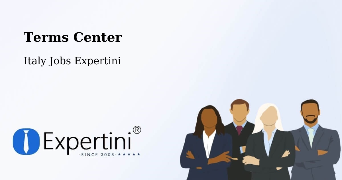 Terms of Service – Ispra - Italy Jobs Expertini